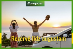 Atpūtas un ceļojumu piedāvājumi 27.07.2024 - 02.08.2024 Atlaides auto nomai Europcar